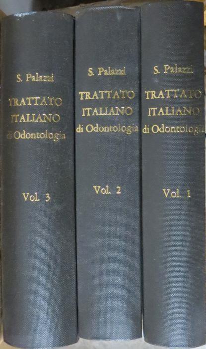Trattato italiano di odontologia. 3 edizione - Silvio Palazzi - copertina