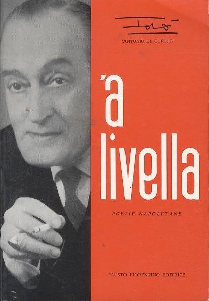 a livella: poesie napoletane. Sette illustrazioni fuori testo - Totò - copertina