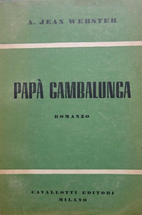 Papà Gambalunga: romanzo. Smeraldo 43 - Jean Webster - copertina