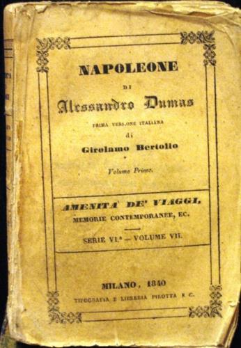 Napoleone - Alexandre Dumas - copertina