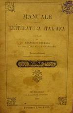 Manuale della letteratura italiana. Volume I - Parte I - Secolo XIII
