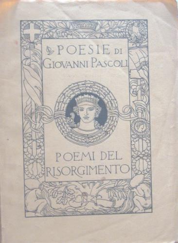 Poemi del Risorgimento - Giovanni Pascoli - copertina