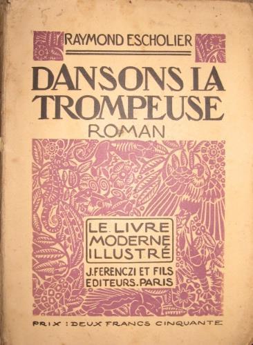 Dansons la trompeuse - Raymond Escholier - copertina