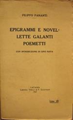 Epigrammi e novellette galanti poemetti