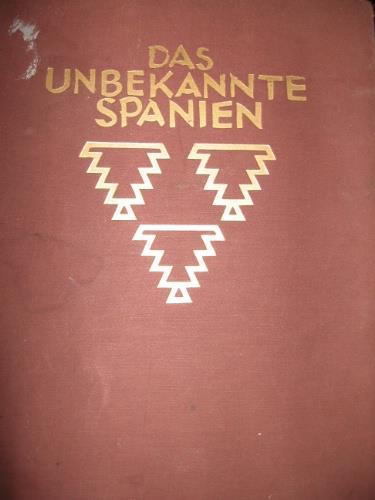 Das Unbekannte Spanien - Kurt Hielscher - copertina