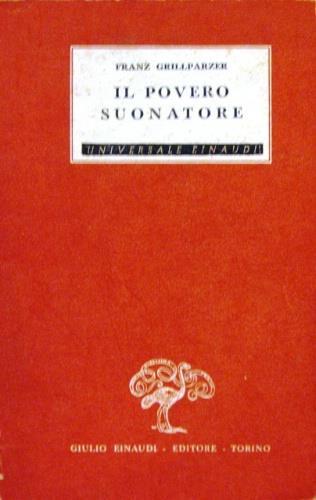 Il povero suonatore - Franz Grillparzer - copertina