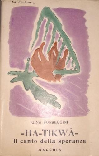 Ha-tikwà - Gina Formiggini - copertina