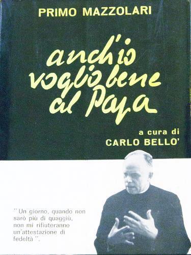 Anch'io voglio bene al Papa - Primo Mazzolari - copertina