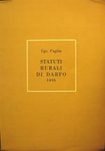 Statuti rurali di Darfo 1495