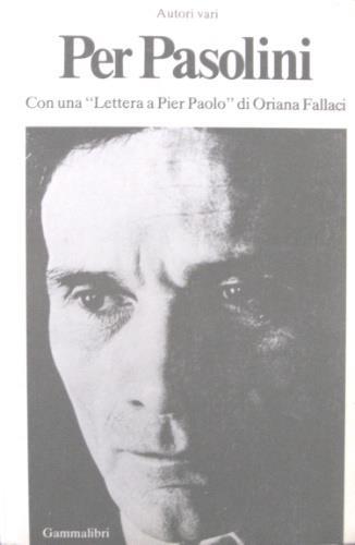 Per Pasolini - copertina