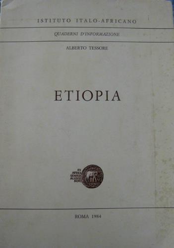 Etiopia - Alberto Tessore - copertina