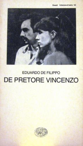 De Pretore Vincenzo - Eduardo De Filippo - copertina