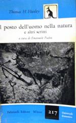 Il posto dell’uomo nella natura