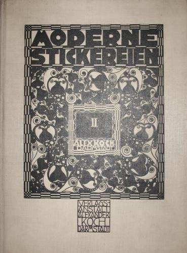 Moderne stickereien - Alexander Koch - copertina