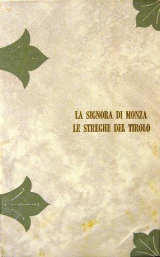 La signora di Monza - Tullio Dandolo - copertina