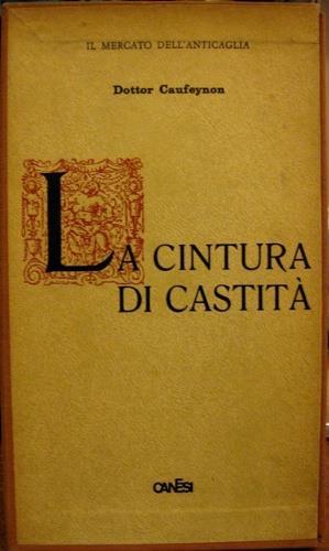 La cintura di castità - Jean Fauconney - copertina