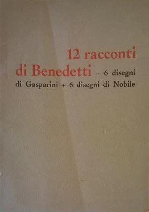 12 racconti di Gino Benedetti - copertina