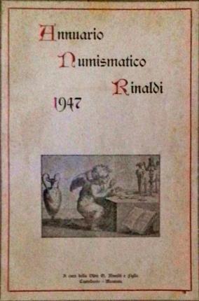 Annuario numismatico Rinaldi - copertina