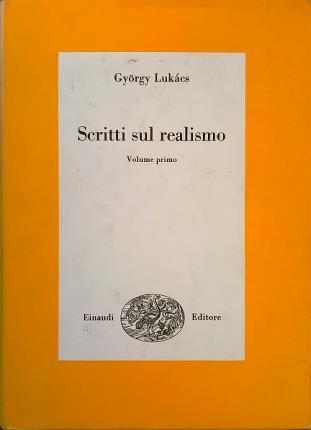 Scritti sul realismo - György Lukács - copertina