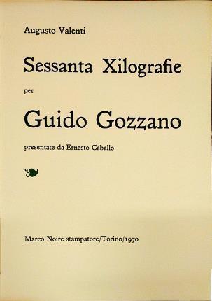 Sessanta xilografie per Guido Gozzano - copertina
