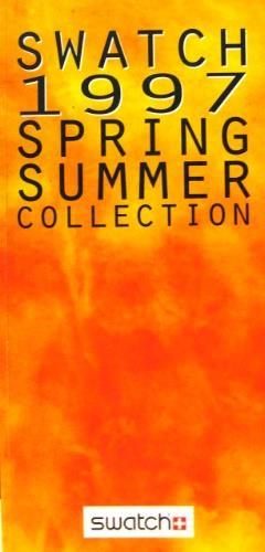 Swatch 1997 spring summer collection - copertina