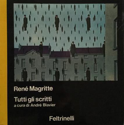 Tutti gli scritti - René Magritte - copertina
