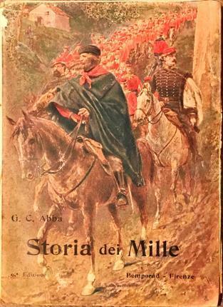 Storia dei mille - G. Cesare Abba - copertina