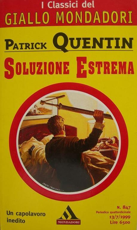 Soluzione estrema - Patrick Quentin - copertina