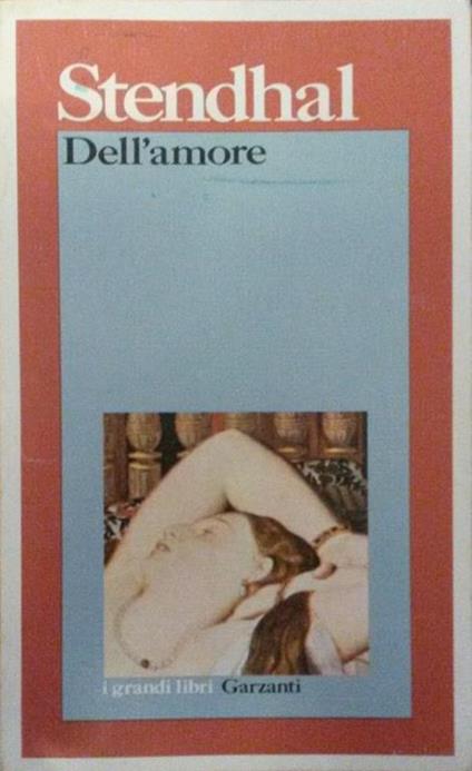 Dell'amore - Stendhal - copertina