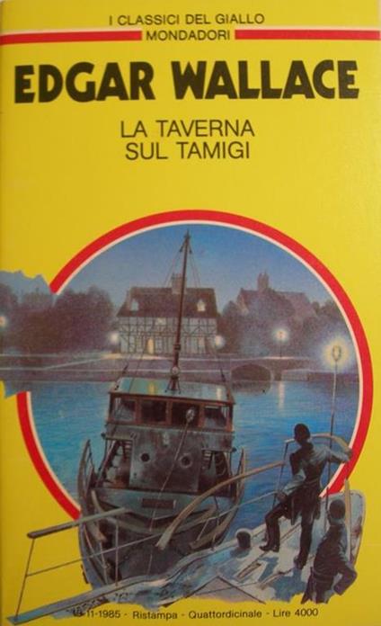 La taverna sul Tamigi - Edgar Wallace - copertina