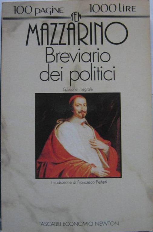 Breviario dei politici - copertina