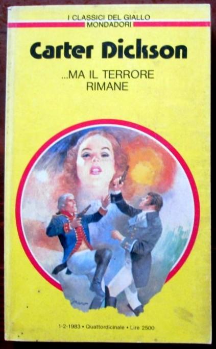 ma il terrore rimane - Carter Dickson - copertina