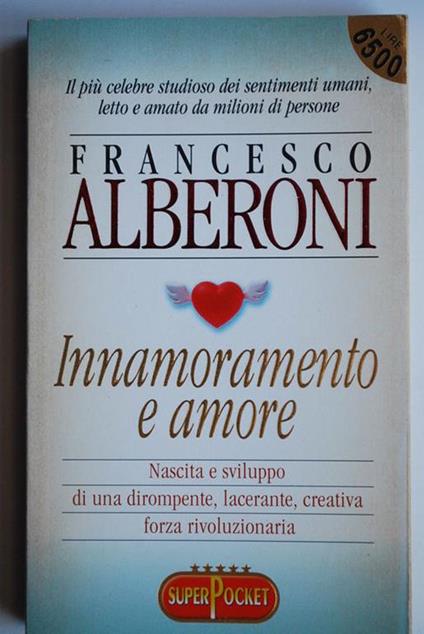 Innamoramento e amore - Francesco Alberoni - copertina