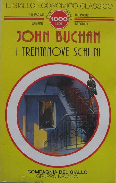 I Trentanove Scalini - John Buchan - copertina