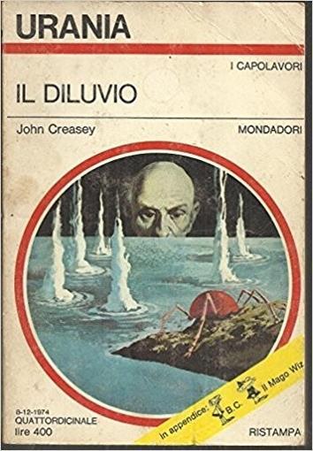 Il Diluvio - John Creasey - copertina