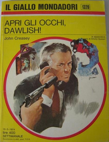 Apri gli occhi, Dawlish! - John Creasey - copertina