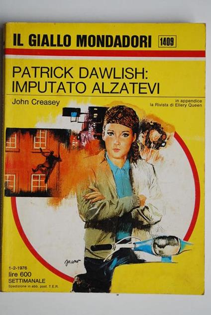 Patrick Dawlish : imputato alzatevi - John Creasey - copertina