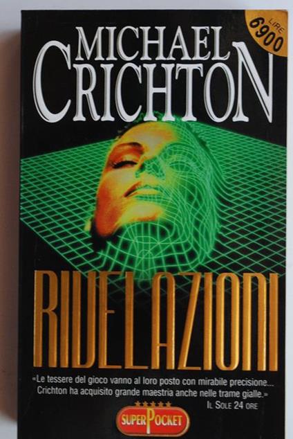 Rivelazioni - Michael Crichton - copertina