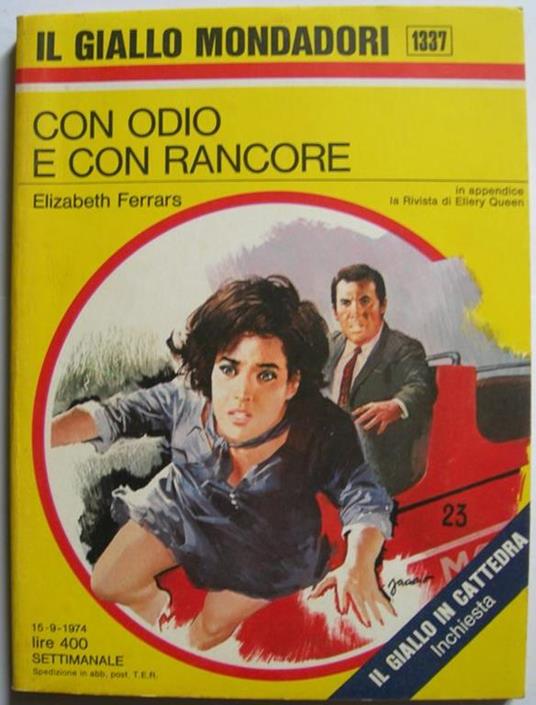 Con odio e con rancore - Elizabeth Ferrars - copertina