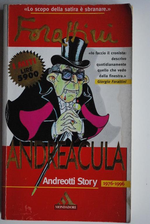 Andreacula - Enrico Forattini - copertina