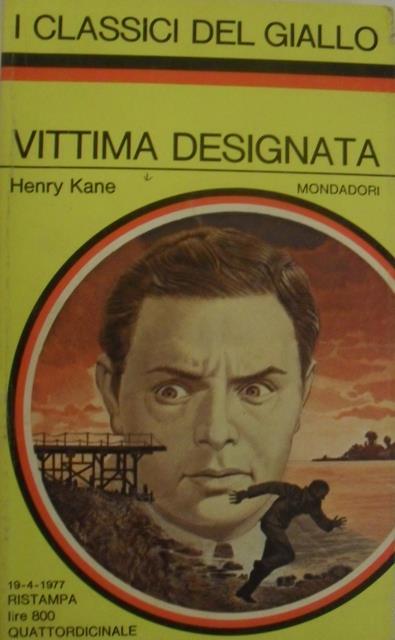 Vittima Designata - Henry Kane - copertina