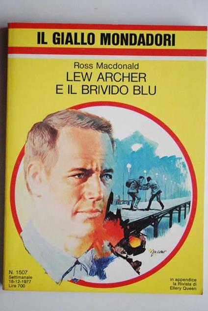 Lew Archer e il brivido blu - Ross MacDonald - copertina