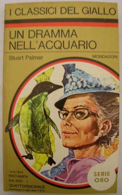 Un dramma nell'acquario - Stuart Palmer - copertina