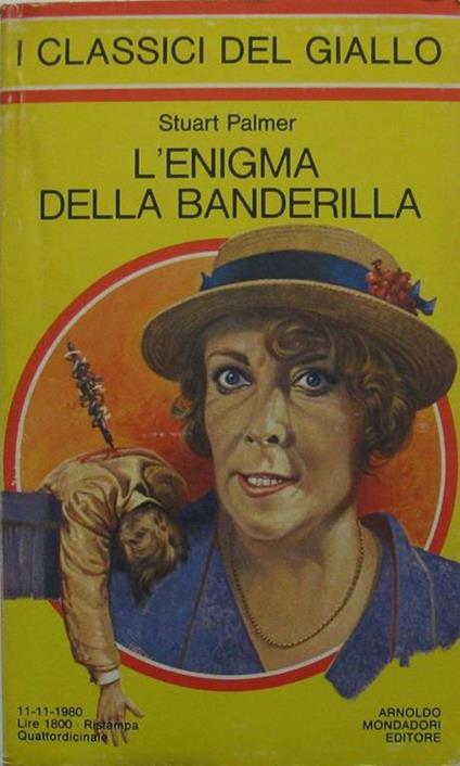 L' enigma della banderilla - Stuart Palmer - copertina