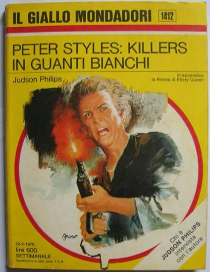 Peter Styles: killers in guanti bianchi - Judson Philips - copertina