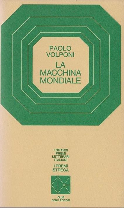 La Macchina Mondiale - Paolo Volponi - copertina