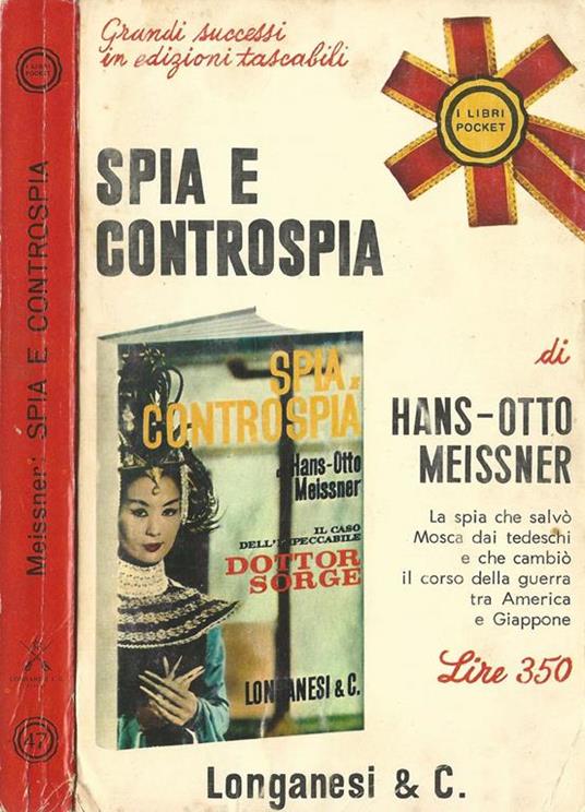 Spia E Controspia - Hans-Otto Meissner - copertina