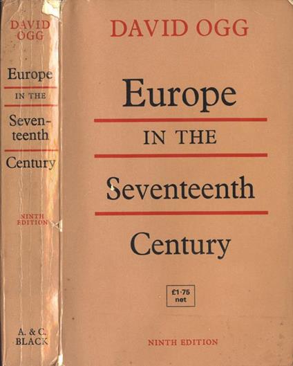 Europe in the Seventeenth Century - David Ogg - copertina