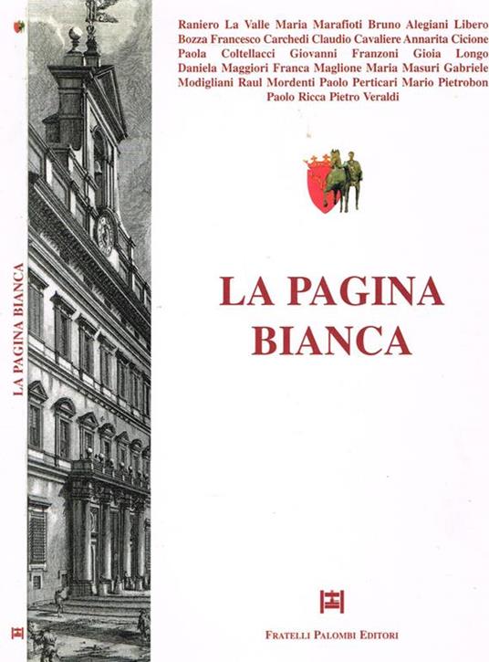 La Pagina Bianca - copertina