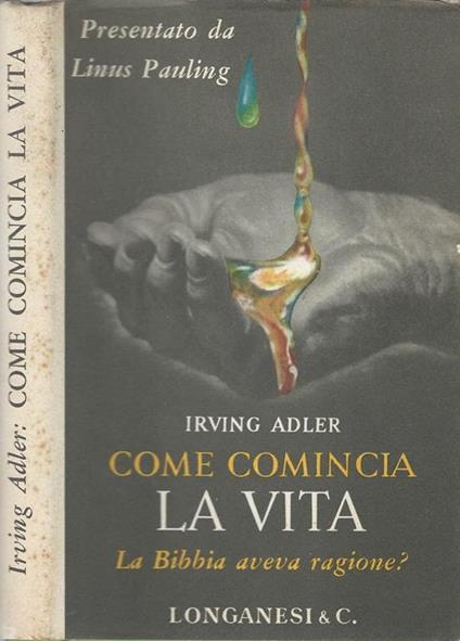 Come Comincia La Vita - Irving Adler - copertina